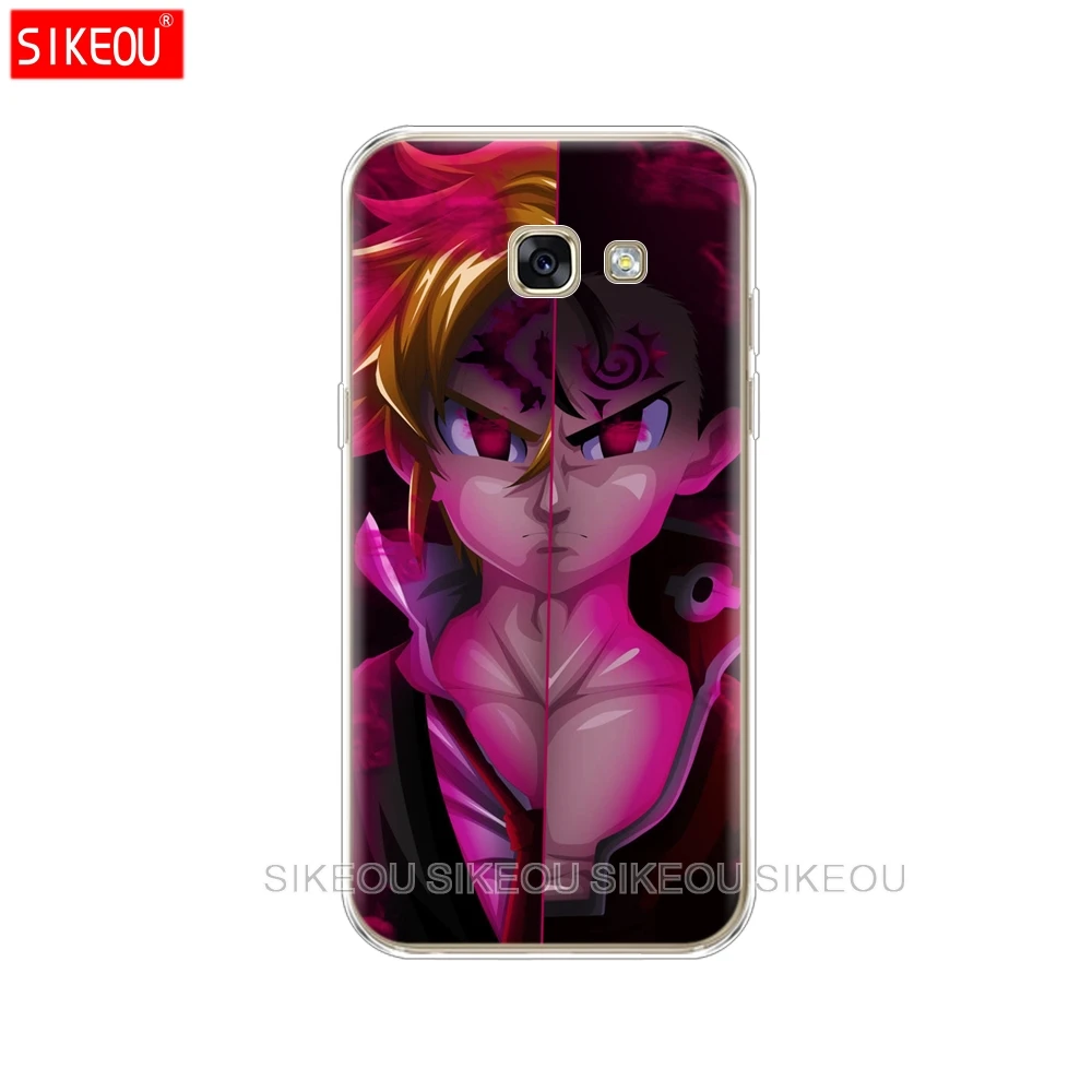 Силиконовый чехол для телефона Samsung Galaxy A8 2018 A3 A310 A5 A510 A7 2016 2017 Nanatsu no Taizai 7 Seven Deadly Sin |