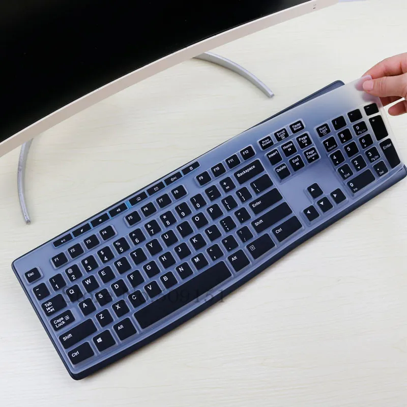 Водонепроницаемый силиконовый чехол для клавиатуры для logitech MK275 K275 MK200 K200 MK260 K260 MK270 K270 механический Настольный ПК