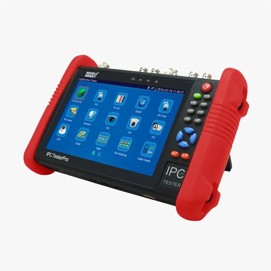 Тестер ip-камеры тестер видеонаблюдения 7 дюймов IPS сенсорный экран встроенный WIFI