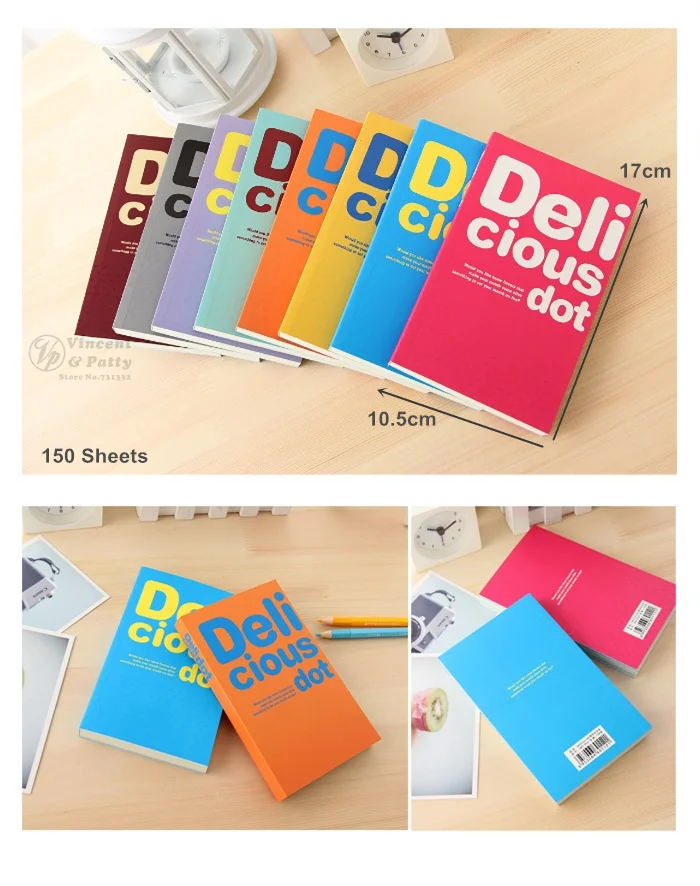 Блокнот в виде вкусных точек карамельных цветов Мягкая тетрадь дневник