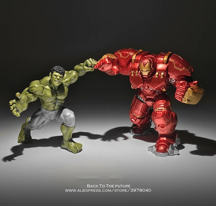 Disney Marvel Avengers Халк халкбастер 7-8 см 2 шт./компл. фигурки супергероев мигающие из ПВХ