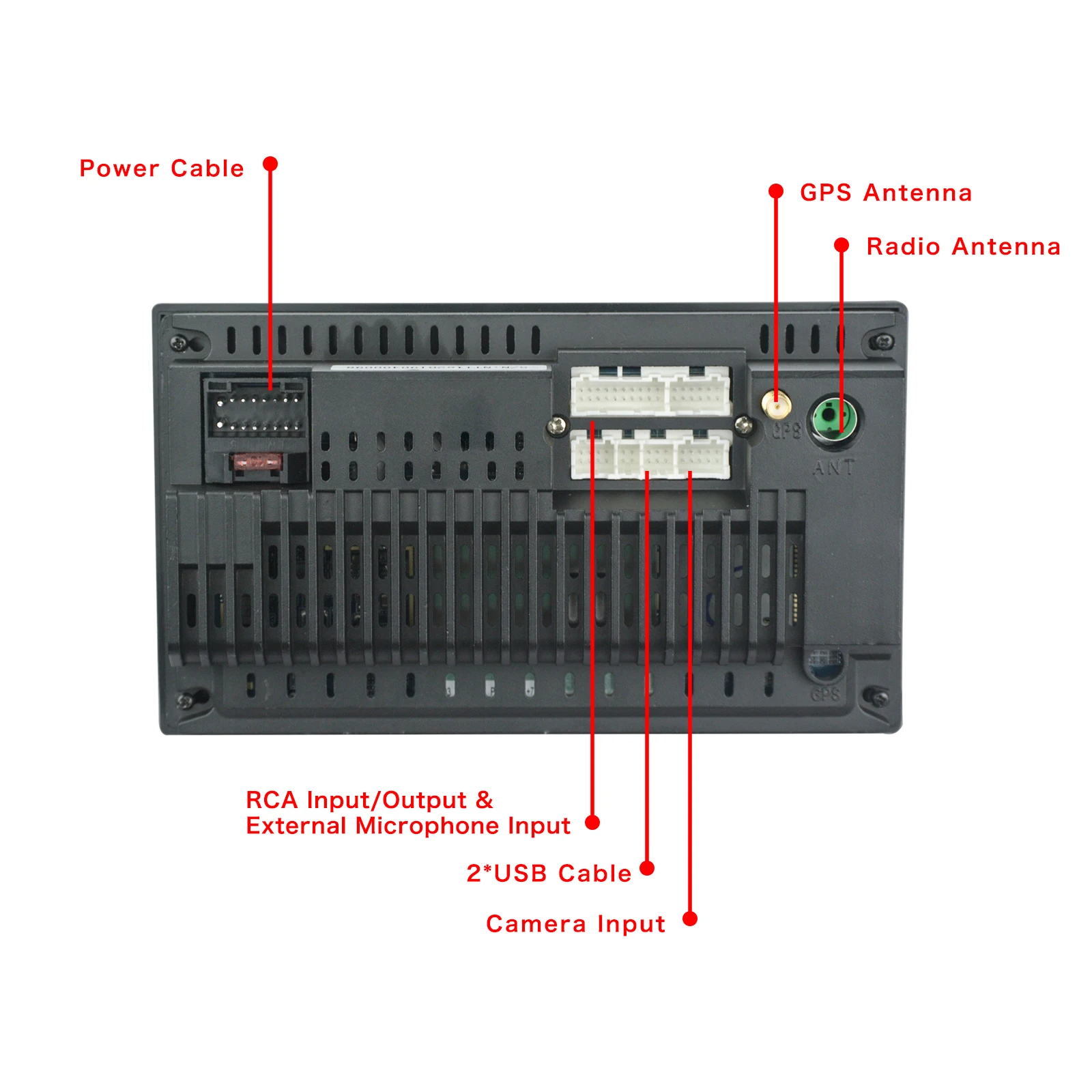 AMPrime Android 2 din 7 &quotавтомобильный мультимедийный Bluetooth Авторадио GPS WIFI MP5 видео плеер