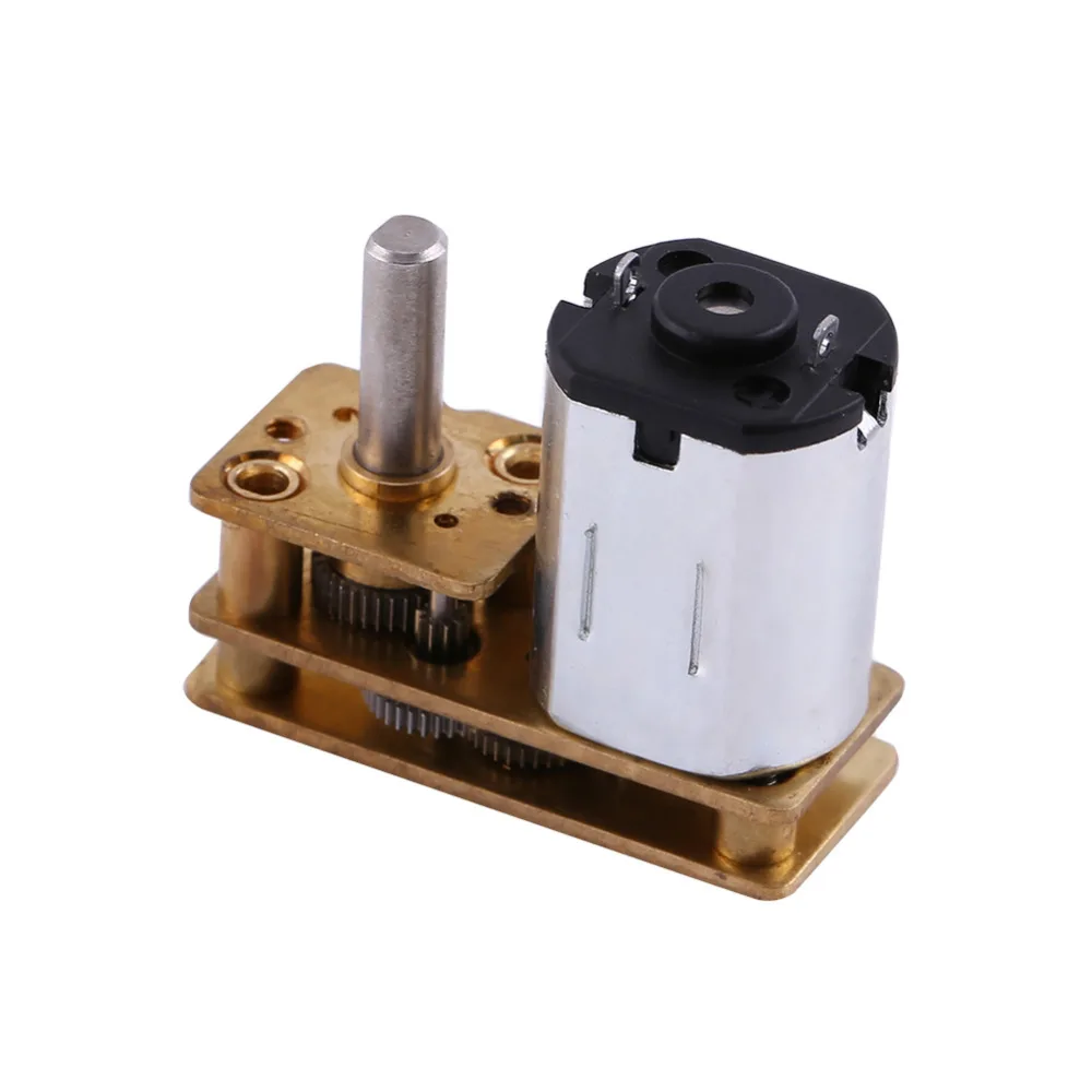 

DC6V 100RPM Micro Electric Geared Motor Speed Reduction Geared Box Metal High Quality