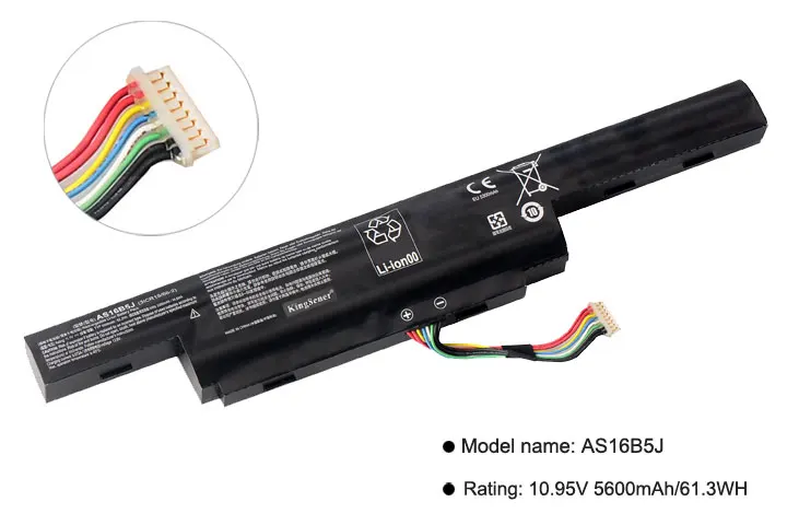 KingSener аккумулятор для ноутбука AS16B5J AS16B8J для acer Aspire E5-575G-53VG 3ICR19/66-2 гарантия 2 года