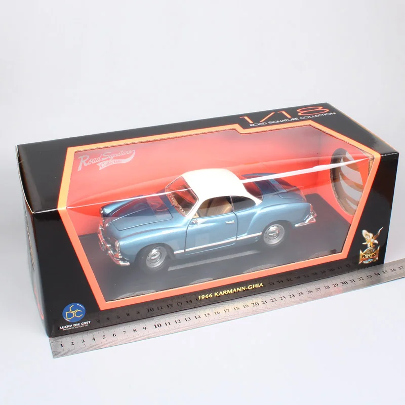 Дорожный фирменный 1:18 масштаб Большой Классический 1966 Karmann ghia Тип 34 спортивные литые модели автомобилей и транспортных средств игрушки thumbnails для мальчика