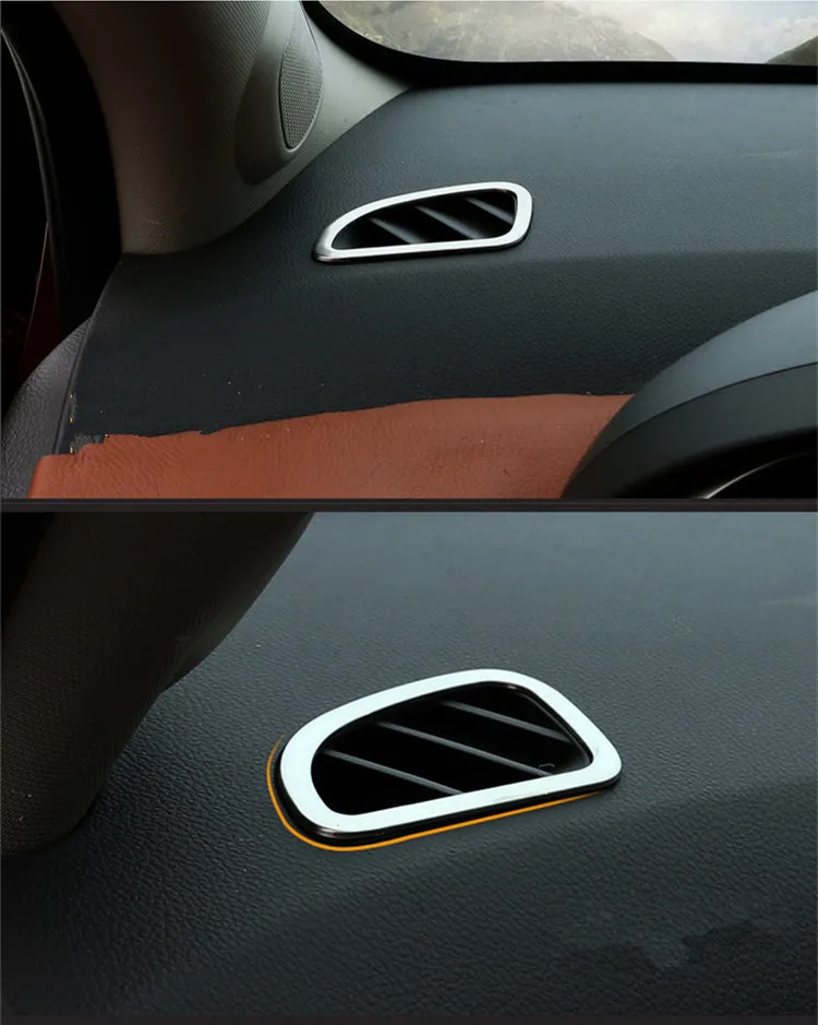 Отделка для вентиляционного отверстия салона автомобиля из нержавеющей стали 2