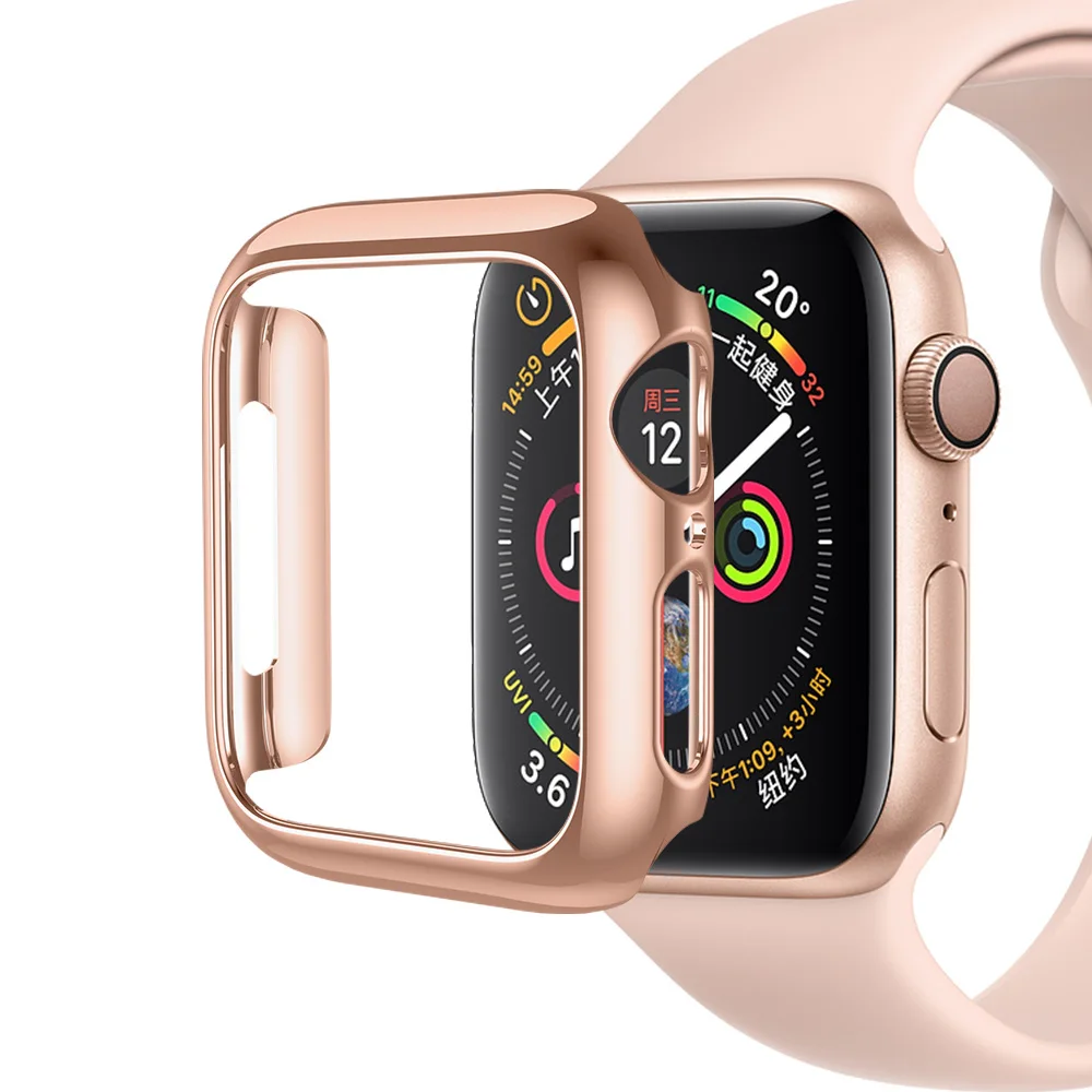 HOCO брендовый Пластиковый корпус для часов iWatch 44 мм 40 защитная рамка Apple Watch серии 5