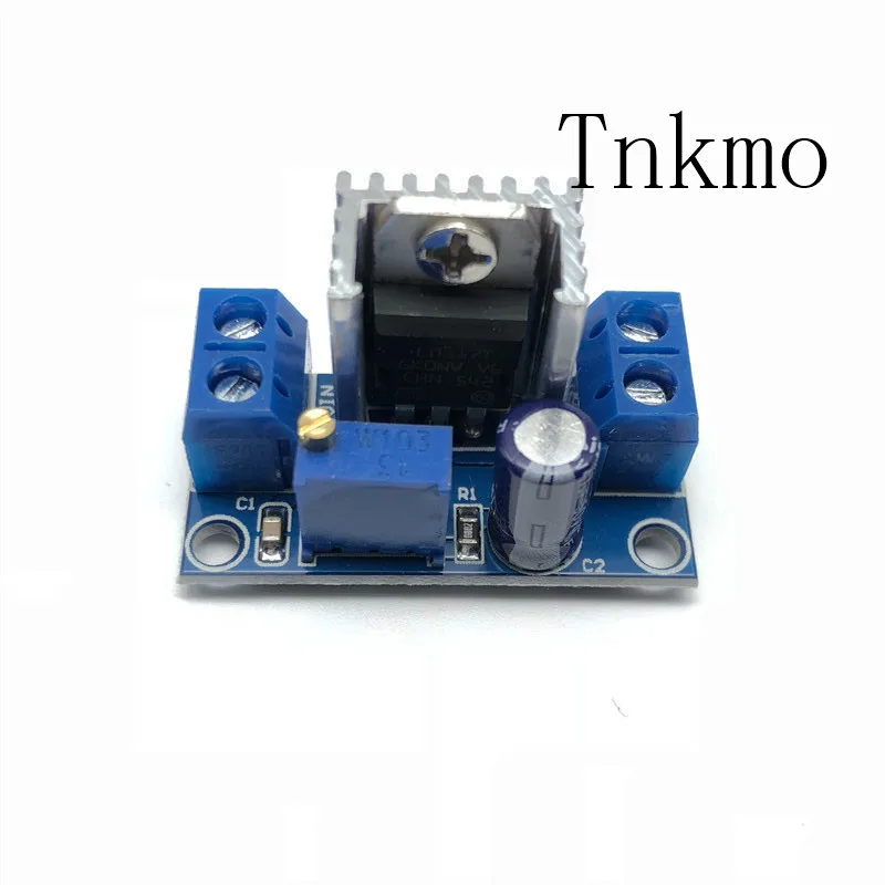 1PCS LM317 DC Linear Regulator DC-DC 4.5~40V Turn 1.2~37V High-quality Step Down Power Module Adjustable | Электроника