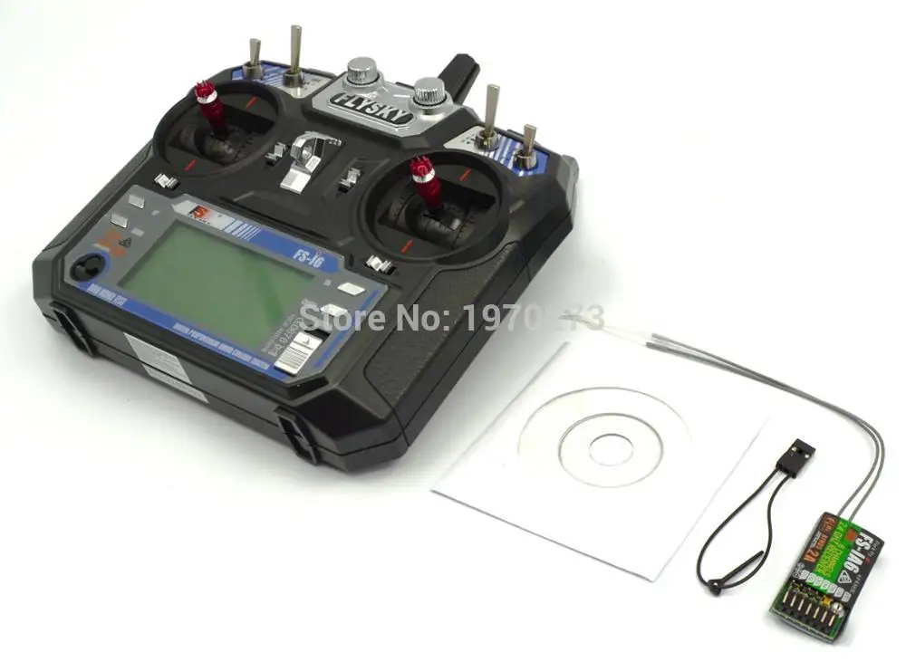 Flysky FS i6 I6 2 4G 6CH RC контроллер передатчика с ресивером для радиоуправляемого