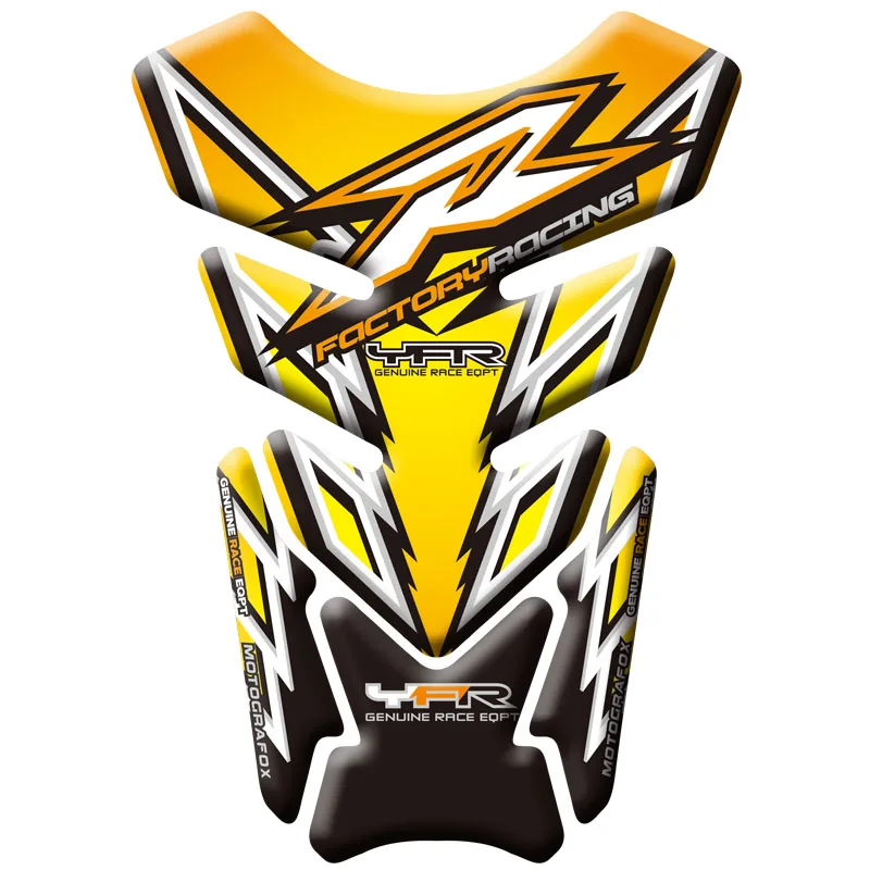 Для Yamaha YZF R1/R1S R1M R6/R6S R3 R15 R7 Универсальный мотоциклетный 3D коврик на бак защитный