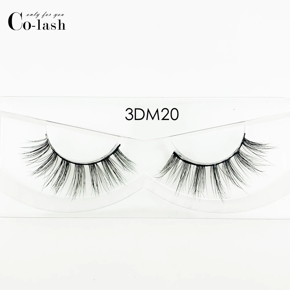 Colash ресницы 3D норковые ресницы натуральные объемные мягкие ресницы ручной работы натуральные длинные ресницы для наращивания настоящие норковые ресницы для макияжа