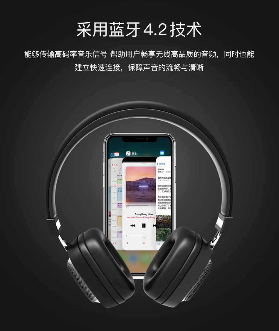 Новейшие AWEI A760BL v4.2 Bluetooth наушники объемного 3D стерео Беспроводная гарнитура со