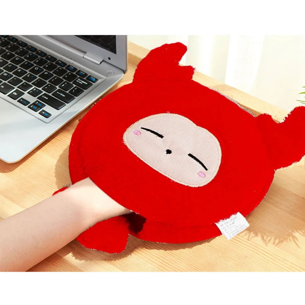 Vococal зима милый мультфильм мягкий плюшевый USB с подогревом игровая рука грелка
