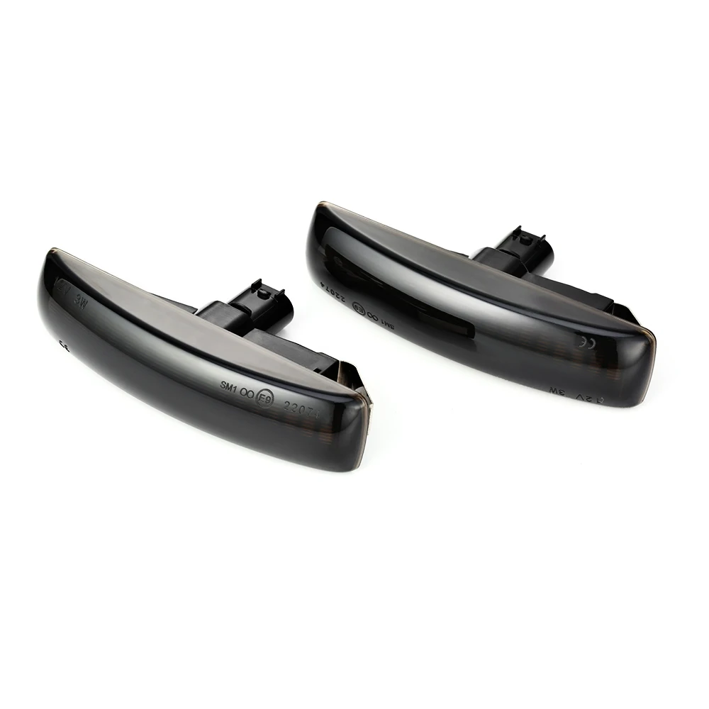 2 шт. светодиодный динамический Боковой габаритный фонарь поворота светильник