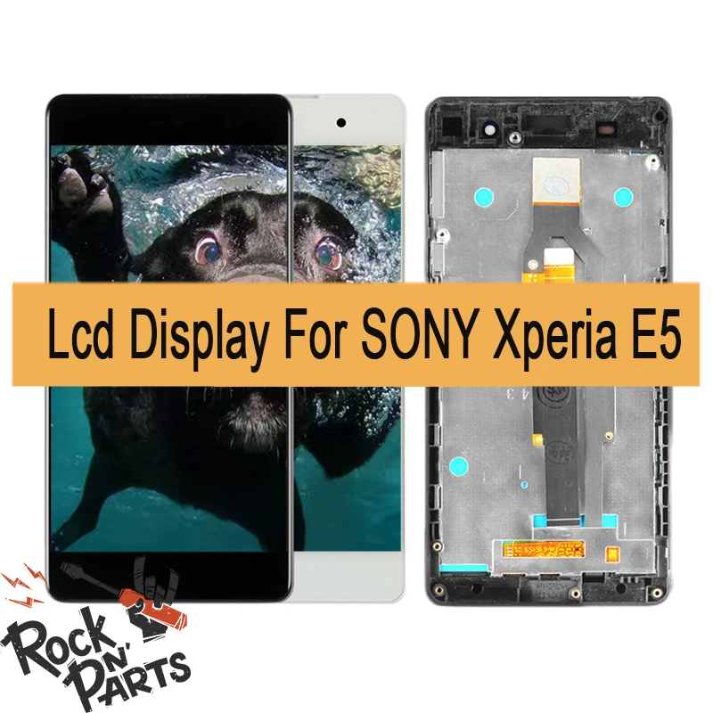 5 0 &quotдюймов 1280x720 для Sony Xperia E5 f3311 f3313 ЖК дисплей сенсорный экран дигитайзер Замена