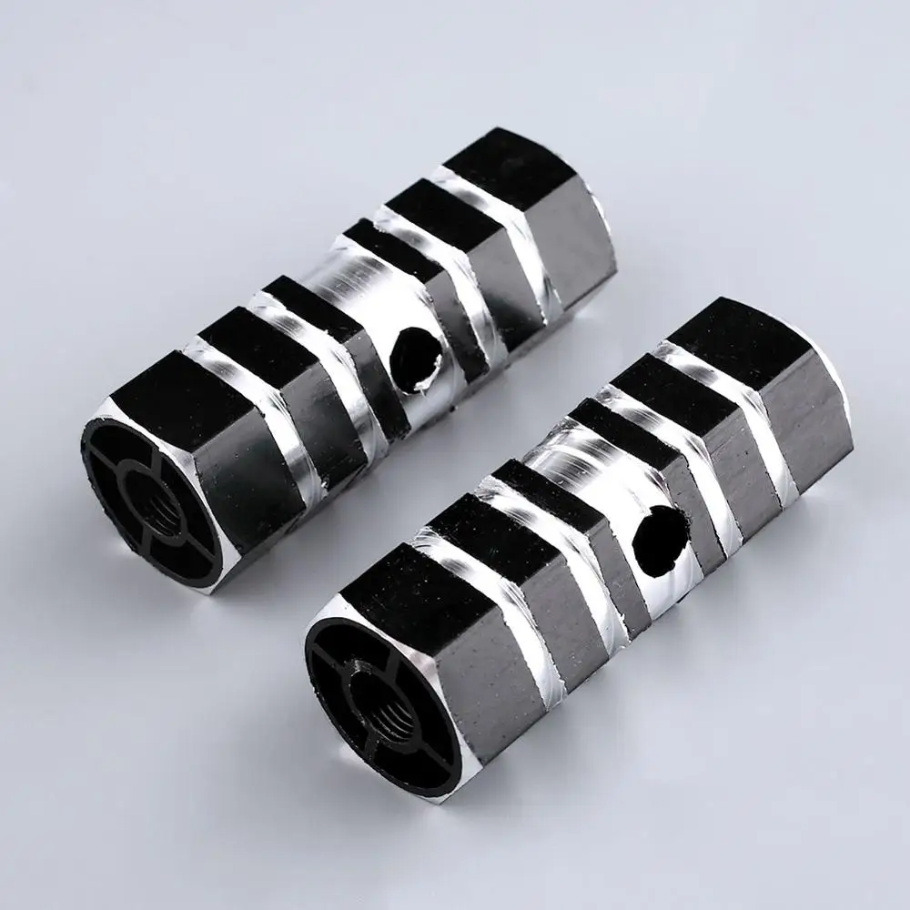 2X Пара BMX горная педаль сплав подножки для трюков цилиндрические