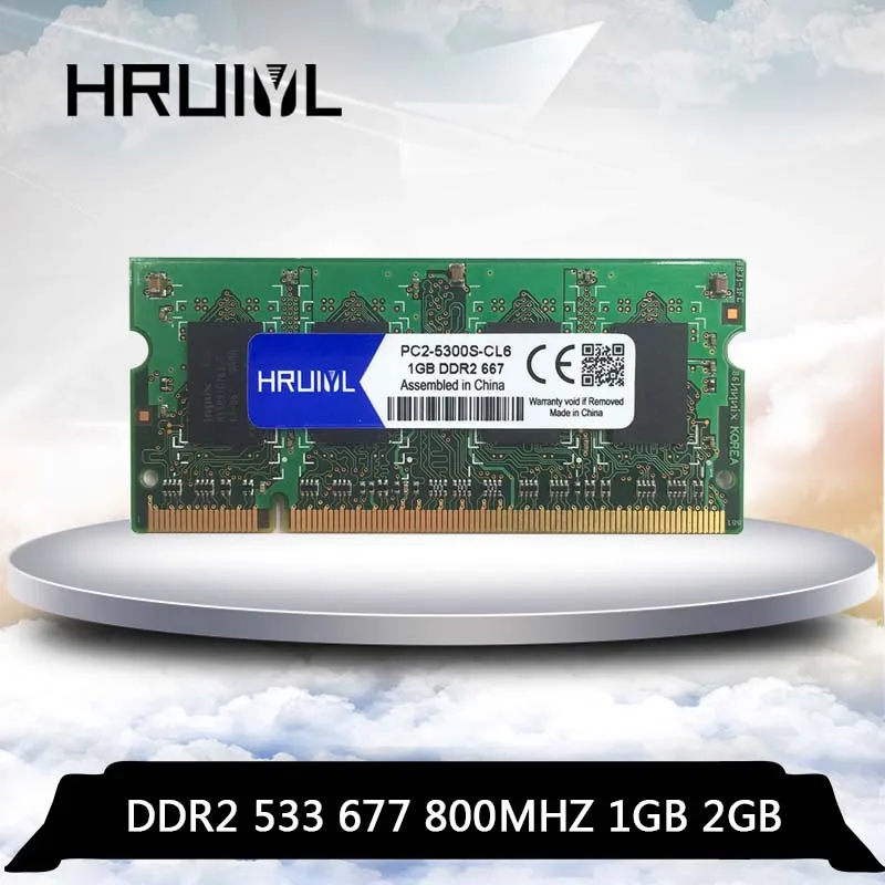 Оперативная память sodimm sdram для ноутбука ОЗУ 1 ГБ 2 Гб DDR2 667 800 533 МГц