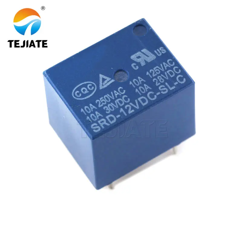 5PCS Relay SRD-03 09 24 12VDC-SL-C 5PINS 3V 9V 24V 12V High-quality | Электронные компоненты и принадлежности