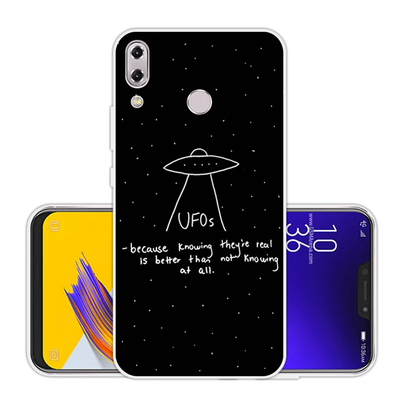 Для Asus Zenfone 5z ZS620KL прозрачный чехол из ТПУ для 5 ZE620KL Ультратонкий силиконовый |