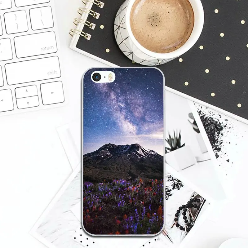 Мягкие чехлы для мобильных телефонов из ТПУ iPhone X XR XS Max 7 6 s 8 плюс 4 4S 5S 5C SE задняя