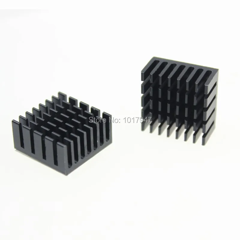 Набор микросхем IC 20 мм x 10 чип радиатор алюминиевый черный 5 шт.|radiator assy.|radiator