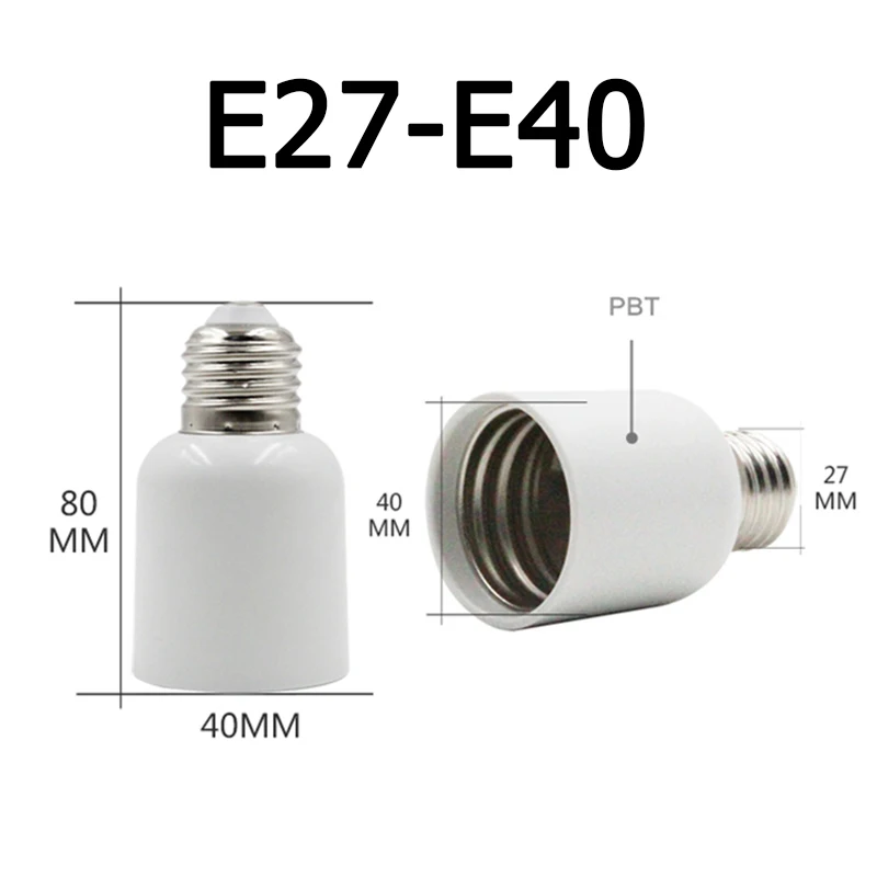 

5 шт., портативные лампы E27 в E40