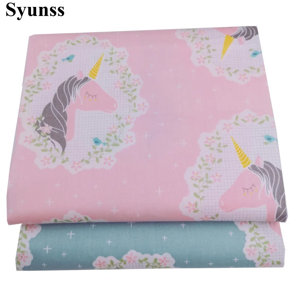 Syunss Diy Лоскутная Ткань для квилтинга детские кроватки подушки платья ткань шитья
