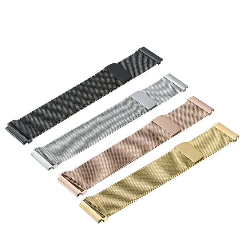 Milanese Loop Wrist Strap Magnetic Buckle For Xiaomi Huami Amazfit WatchBand Stainless Steel Smart Wristband Accessories | Электроника