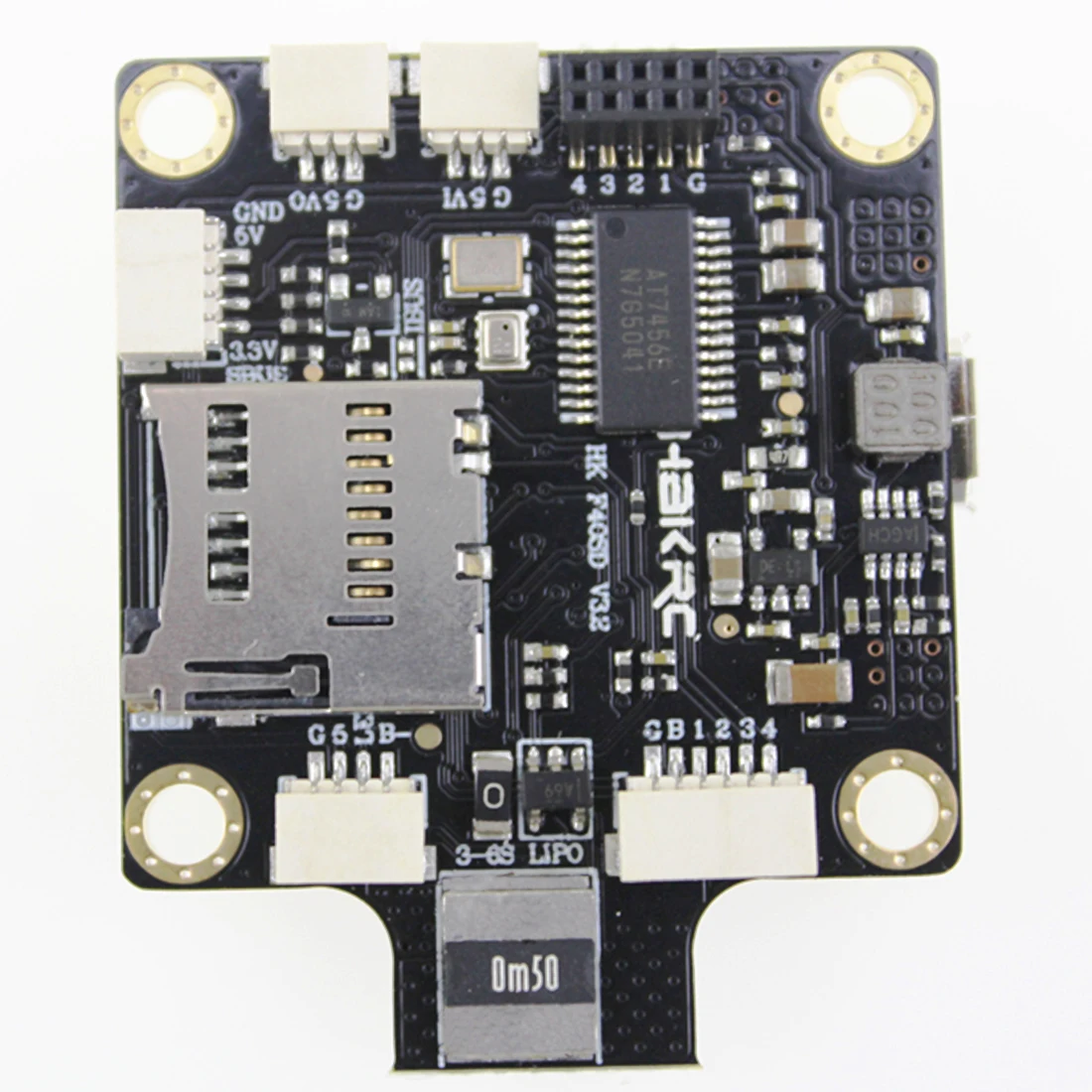 HAKRC F4 управление полетом F4 PDB STM32 интегрированная плата OSD 5V BEC управление полетом для FPV DIY Racer Drone Quadcopter аксессуар