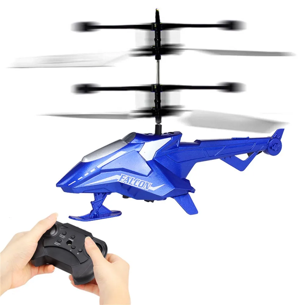 Прохладный мини Drone вертолет Инфракрасный пульт дистанционного Управление RC