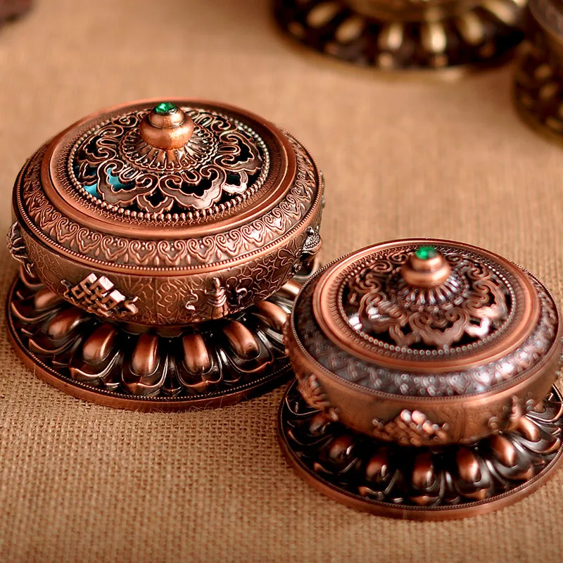 Качество Товары сплав горелка для тибетских благовоний торжественное