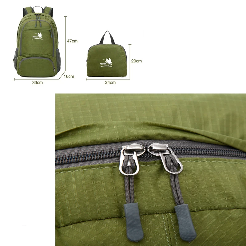 Спортивная сумка для отдыха на природе 20 л водонепроницаемый складной рюкзак