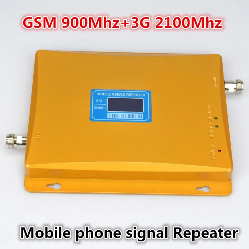 Ретранслятор 3 г 2100 GSM двухдиапазонный усилитель сигнала ретранслятор wcdma 900 мГц |