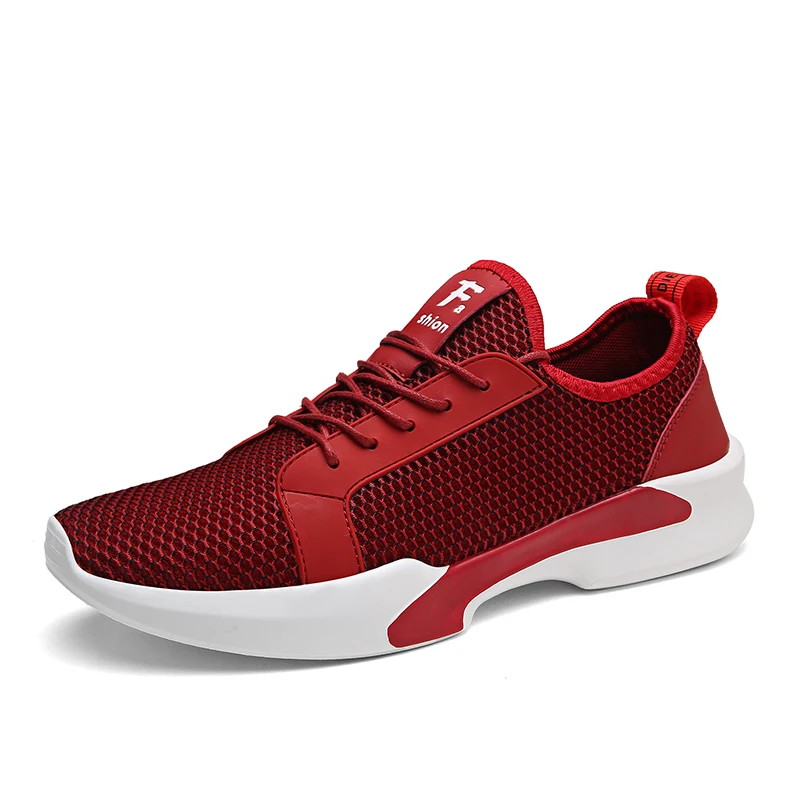 Мужчины Обувь 2017 Летняя Мода Высокого Качества Плоские Сетки Дышащая Мужская