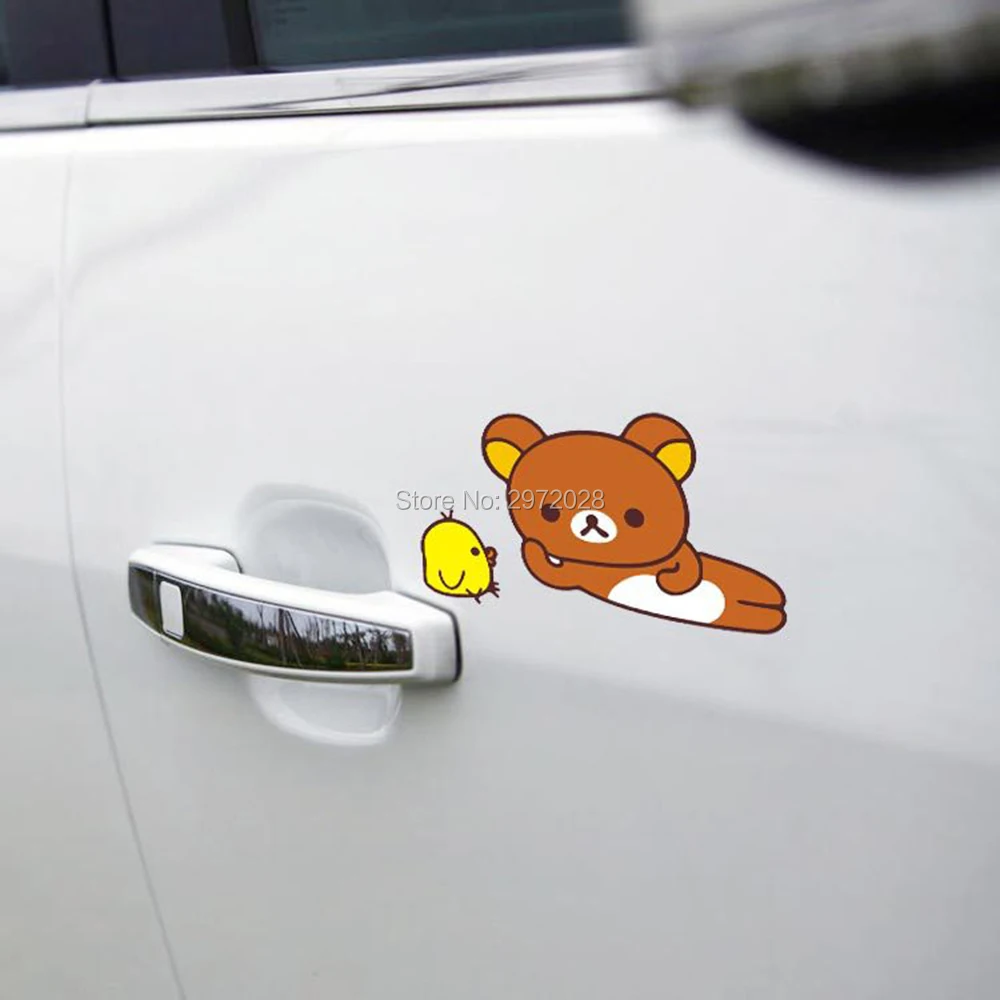 10 x прекрасный автомобиль укладка Носки с рисунком медведя из мультика Rilakkuma