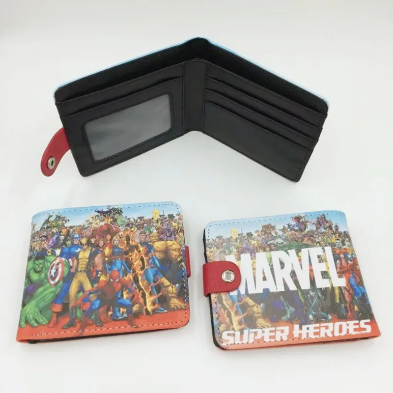 Комиксы Мстители MARVEL кошелек кошельки ovewatch держатель игровой карты японский