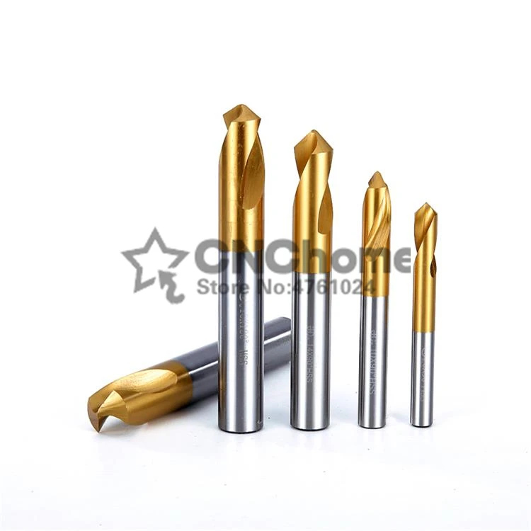 1PCS 3.0*60 degrees/3.0*90 degrees/3.0*120 degrees High quality HSS-CO Titanium coating Pilot drill center Free shipping | Инструменты