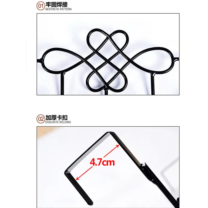 Высокое качество креативный китайский узел Избегайте перфорации настенный крюк