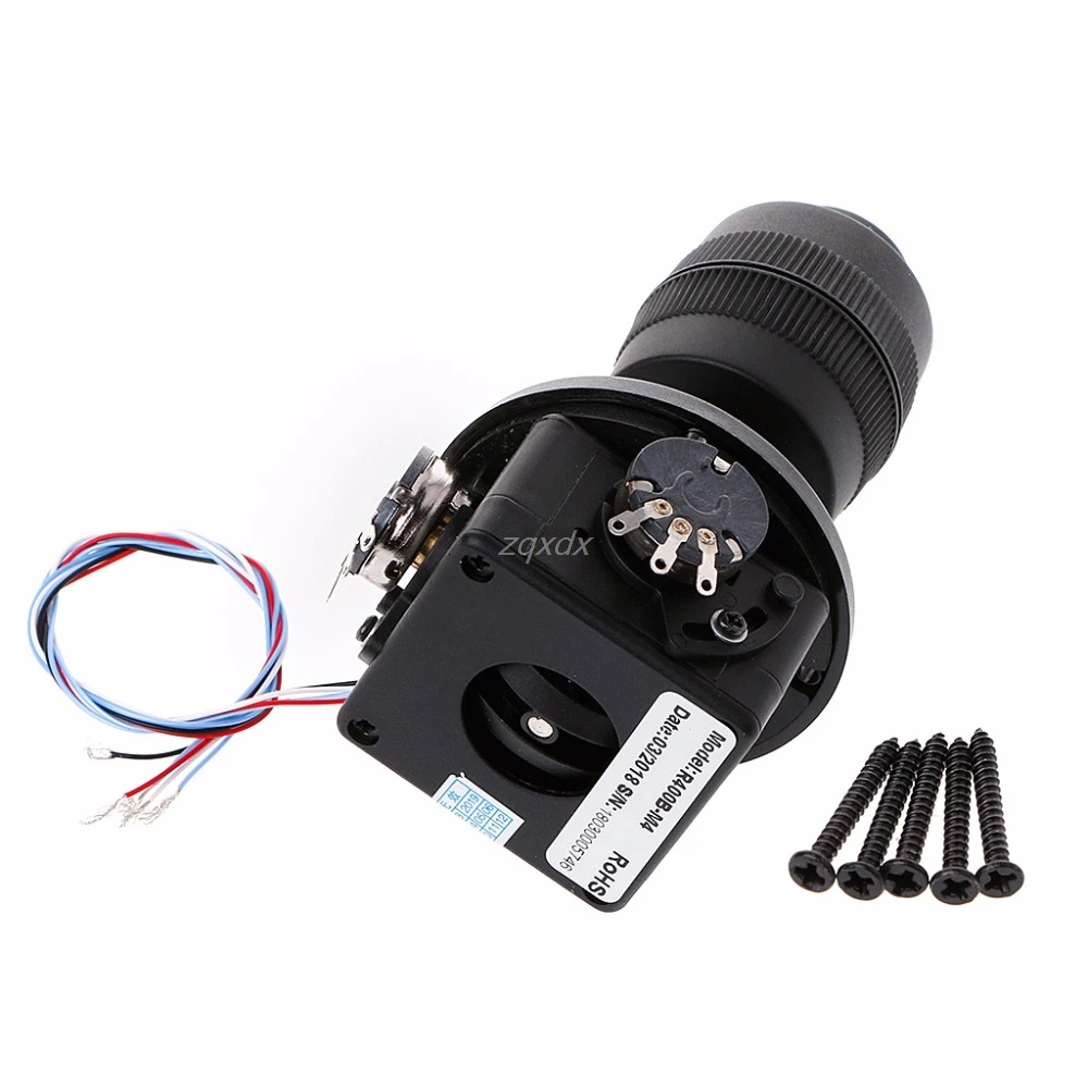 4-осевой пластиковый потенциометр джойстика для JH-D400X-R4 10K 4D с кнопкой провода