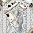 Рельефная 3d-скульптура в европейском стиле напольная плитка для гостиной спальни отеля пвх самоклеящиеся водонепроницаемые Настенные обои для пола 3 D