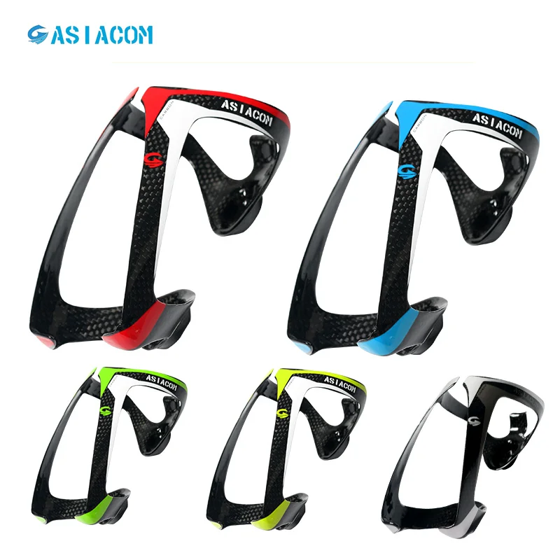 

ASIACOM Carbon Bottle Cage Bicycle Bottle Holder Cycling Road Mountain Bike Water Bottles Cage