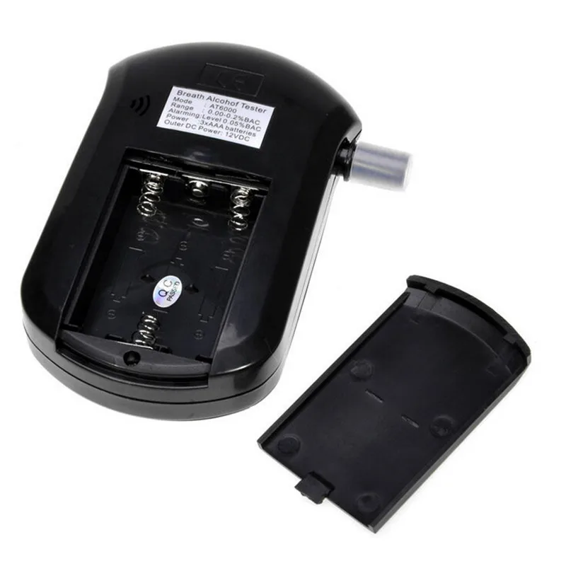 Профессиональный полицейский цифровой алкотестер портативный Алкотестер AT6000