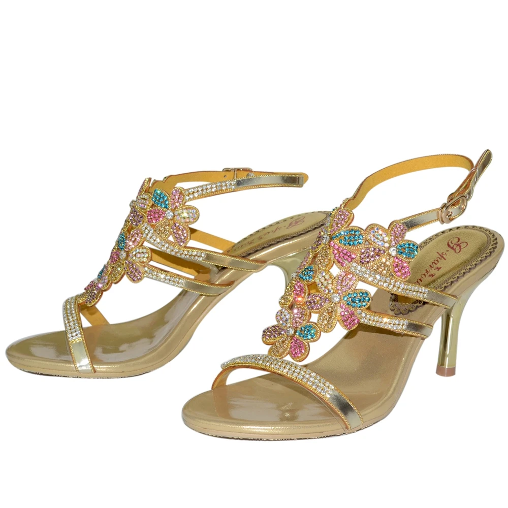 2019 Новая модная обувь сексуальное свадебное вечернее платье со стразами