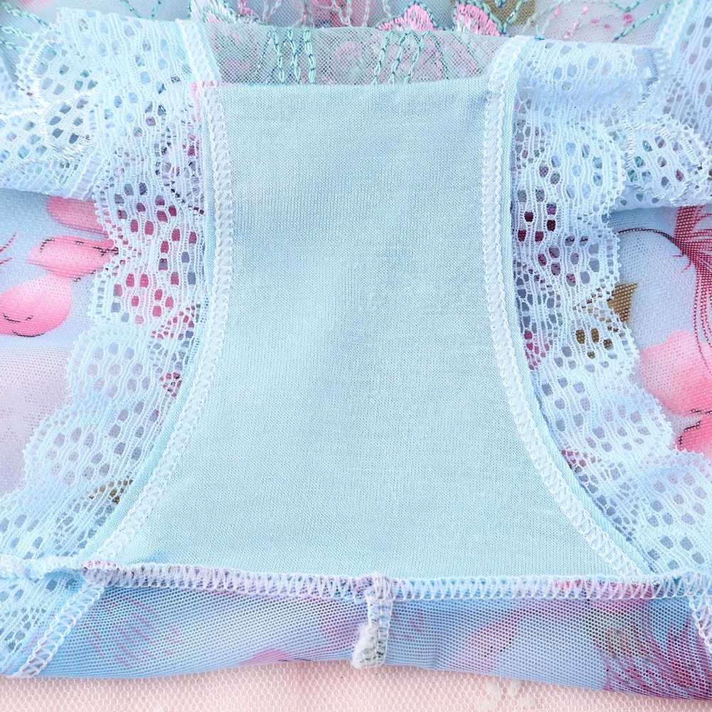 Женское кружевное нижнее белье прозрачное с вышивкой | Женская одежда