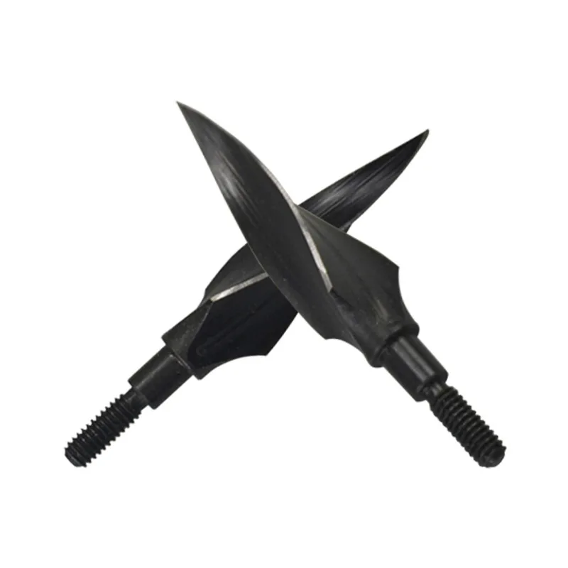 3/6 шт. стрельба из лука Broadheads советы Дротика s охота стрелы Сталь сменный стрелка головка Охотный арбалет с употреблением желтого зубчика-соединения изогнутый лук Дротика