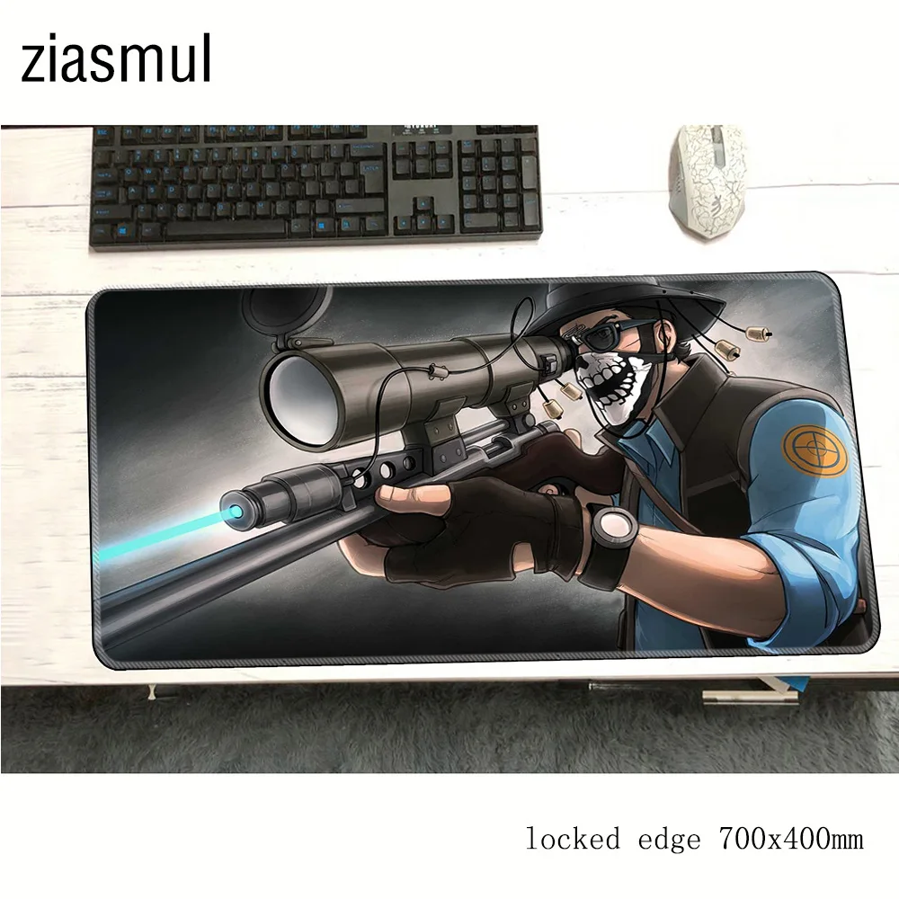 Игровой коврик для мыши team fortress 2 700x400x3 мм профессиональный игровой компьютерного