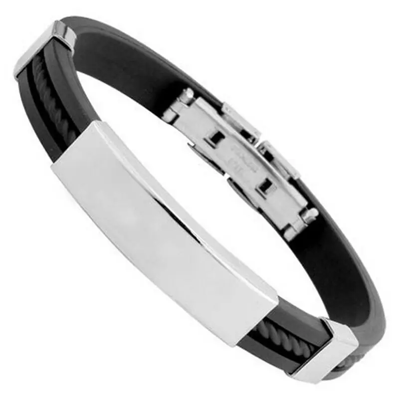 Очаровательный браслет для мужчин крутая цепочка с звеньями украшение из