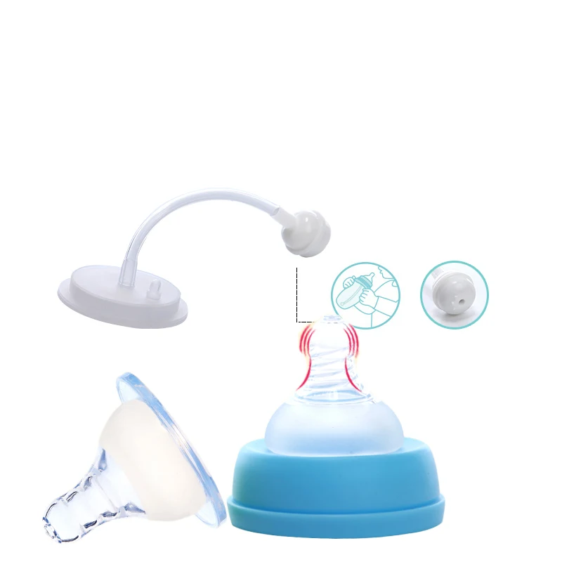 Бренд 3 шт./компл. детская бутылка Пингвин-форма ручка соска крышка щетка губка