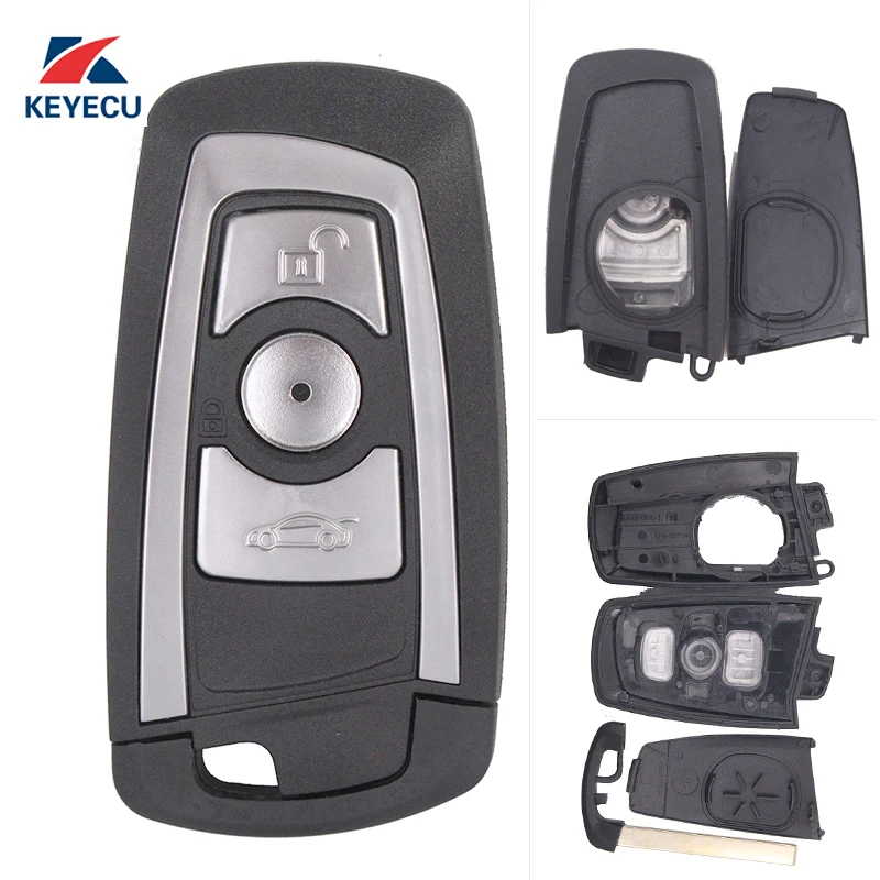 Новый Сменный корпус для дистанционного ключа KEYECU чехол с 3 кнопками BMW Новая