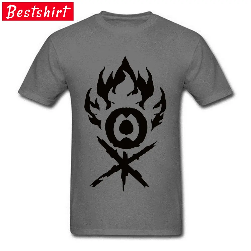 Clans Guild Symbol футболки с принтом в виде высоких пикселей мужские рукавами
